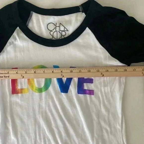 Chaser Love Raglan Baseball Long Sleeve T-Shirt - Picture 4 of 9